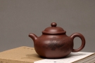 紫砂壶图片:优质老底料 李彦雄通景山水 全手掇球 饱满厚重 精品 - 宜兴紫砂壶网