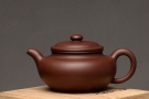 紫砂壶图片:极品老紫泥 端庄周正 传统经典 全手仿古 做工精致 - 宜兴紫砂壶网