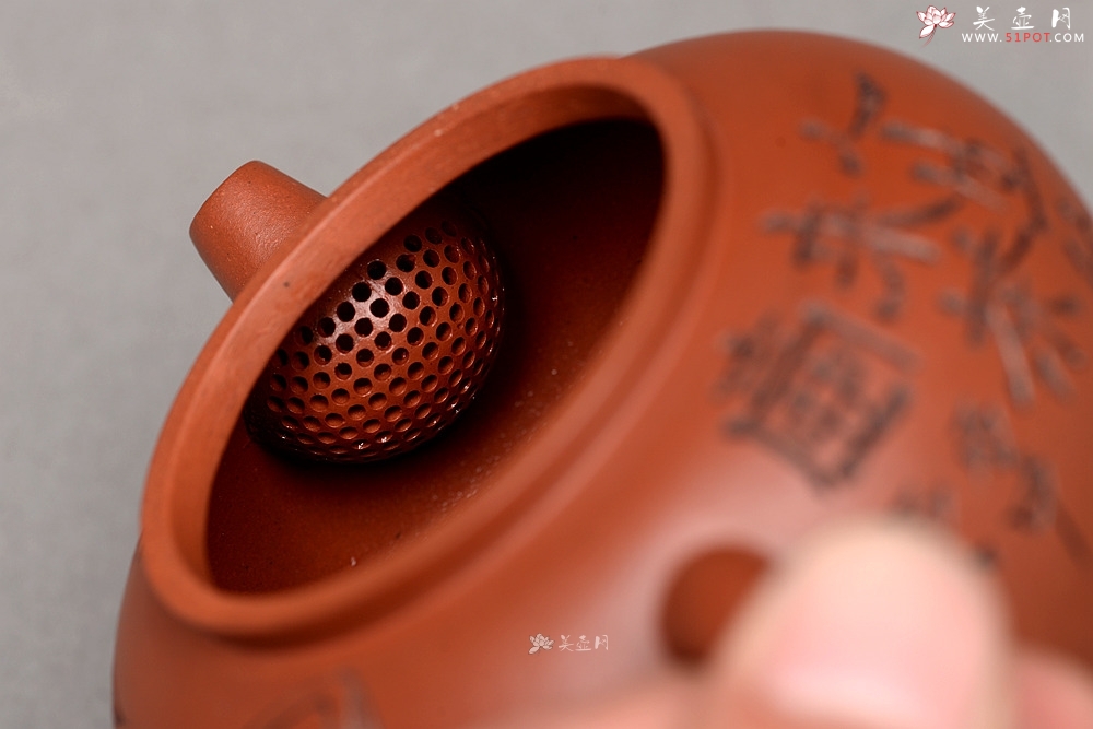 紫砂壶图片：美壶特惠 优质红皮龙 古朴有趣 实用耐品  元婴 杀茶利器 - 宜兴紫砂壶网