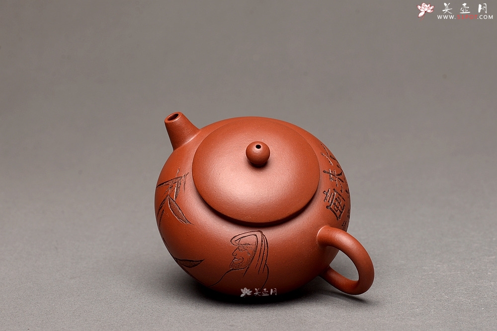 紫砂壶图片：美壶特惠 优质红皮龙 古朴有趣 实用耐品  元婴 杀茶利器 - 宜兴紫砂壶网