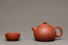 紫砂壶图片:美壶特惠 老味 美壶定制小品 红美人~ 摹古小西施 - 宜兴紫砂壶网