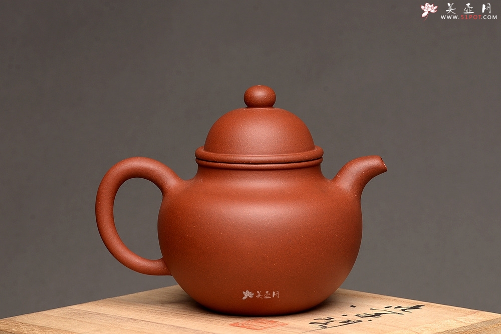 紫砂壶图片：美壶特惠 红皮龙 传统 寿珍掇球 - 美壶网