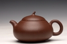 紫砂壶图片:张悦乙未年冬全手作品 调砂老紫泥~全手小瓜 颇具韵律 实用可人 - 宜兴紫砂壶网