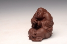 紫砂壶图片:王健徒弟刘祥新作 奢侈用料底槽青 刘海戏金蟾 - 宜兴紫砂壶网