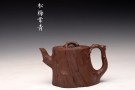 紫砂壶图片:单志萍新作 苍劲之意 古拙之风 全手松梅情深 经典作品 - 宜兴紫砂壶网