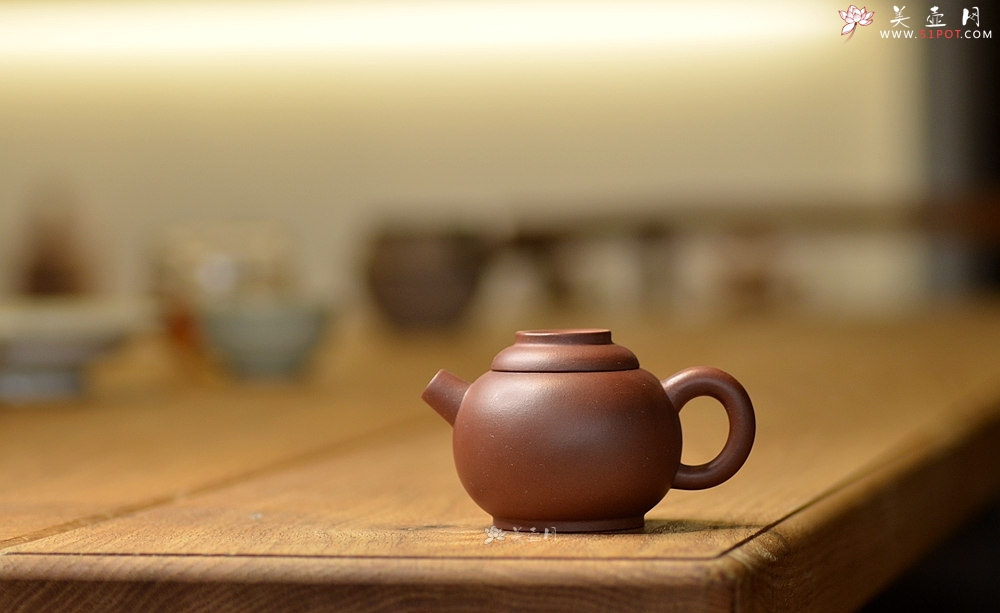 紫砂壶图片：美壶特惠 茶人爱 古朴小品 实用巨轮  - 美壶网