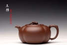 紫砂壶图片:潘丹初丙申春精品 筋囊花货 全手大玉柿 气度饱满 逸品之作 值得珍藏 - 宜兴紫砂壶网