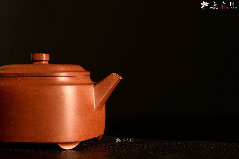 紫砂壶图片：于洪跃丙申秋全手新品 单片拍打 方正俊秀 温文尔雅 紫炉 - 宜兴紫砂壶网