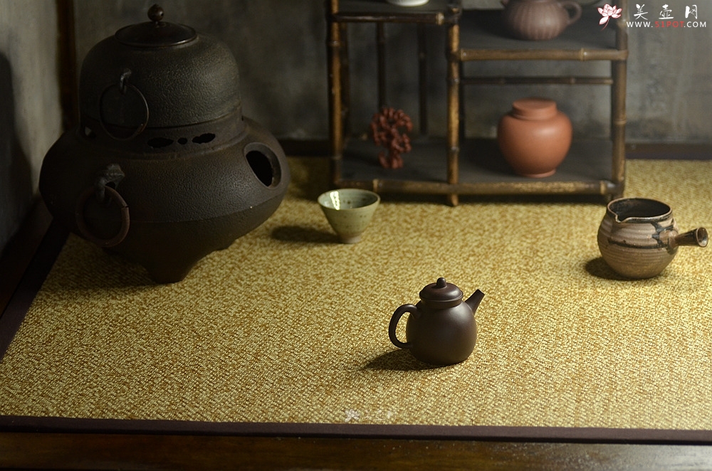 紫砂壶图片：日式高巨轮 美壶特惠 茶人最爱 杀茶利器 古朴玩味 - 宜兴紫砂壶网