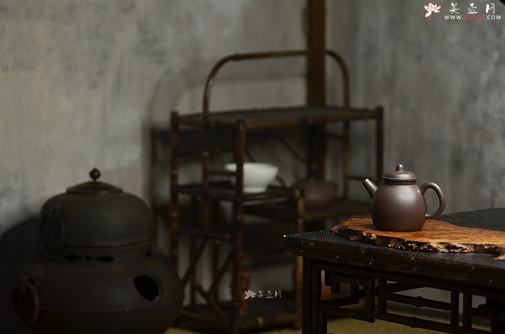 紫砂壶图片：日式高巨轮 美壶特惠 茶人最爱 杀茶利器 古朴玩味 - 宜兴紫砂壶网