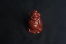 紫砂壶图片:美宠特惠 精致大红袍朱泥手把件财主 财神 摆件茶宠 高5cm - 宜兴紫砂壶网