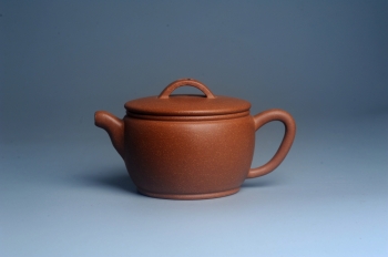 紫砂壶图片:美壶特惠 精致黄降坡泥汉瓦壶 茶人醉爱 - 宜兴紫砂壶网