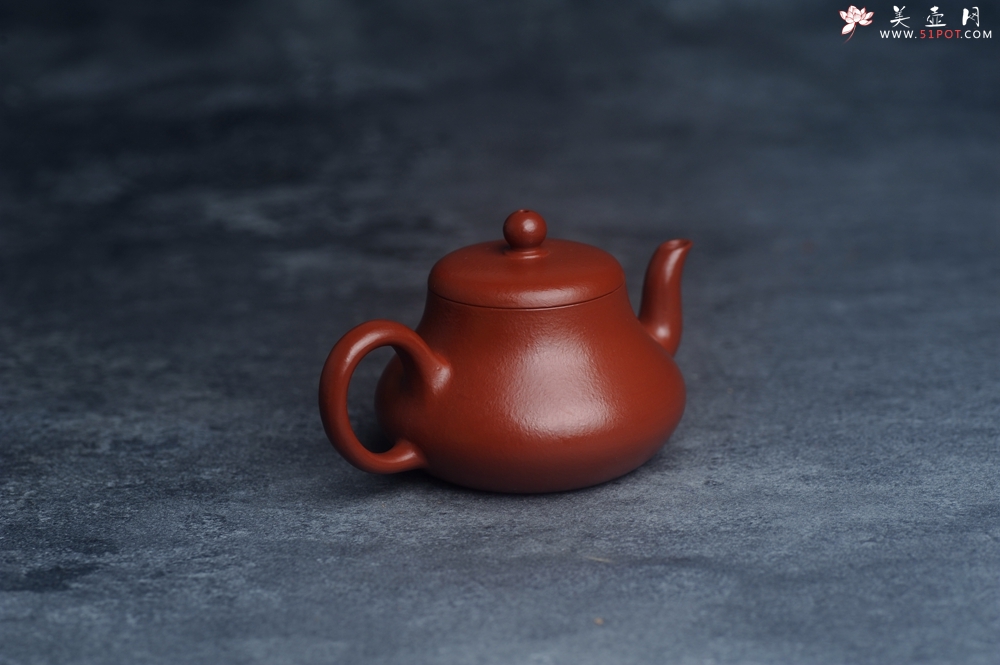 紫砂壶图片：美壶特惠 优质朱泥孟臣款小品君德壶 茶人醉爱 - 宜兴紫砂壶网