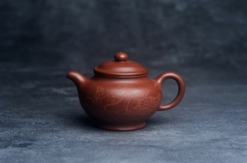 紫砂壶图片:美壶网紫砂壶特惠优质底槽青掇只壶 中式茶具 装饰文雅 茶人醉爱210cc - 宜兴紫砂壶网
