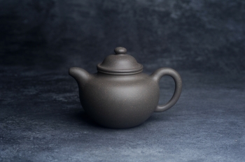 紫砂壶图片:美壶特惠 精致青段大亨掇只壶 茶人醉爱 - 宜兴紫砂壶网