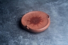 紫砂壶图片:美器特惠 朱自立工作室精品寿桃干泡台 直径大约15cm - 宜兴紫砂壶网