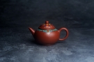 紫砂壶图片:美壶特惠 优质朱泥宫廷风格珐琅彩水平壶 茶人醉爱 - 宜兴紫砂壶网