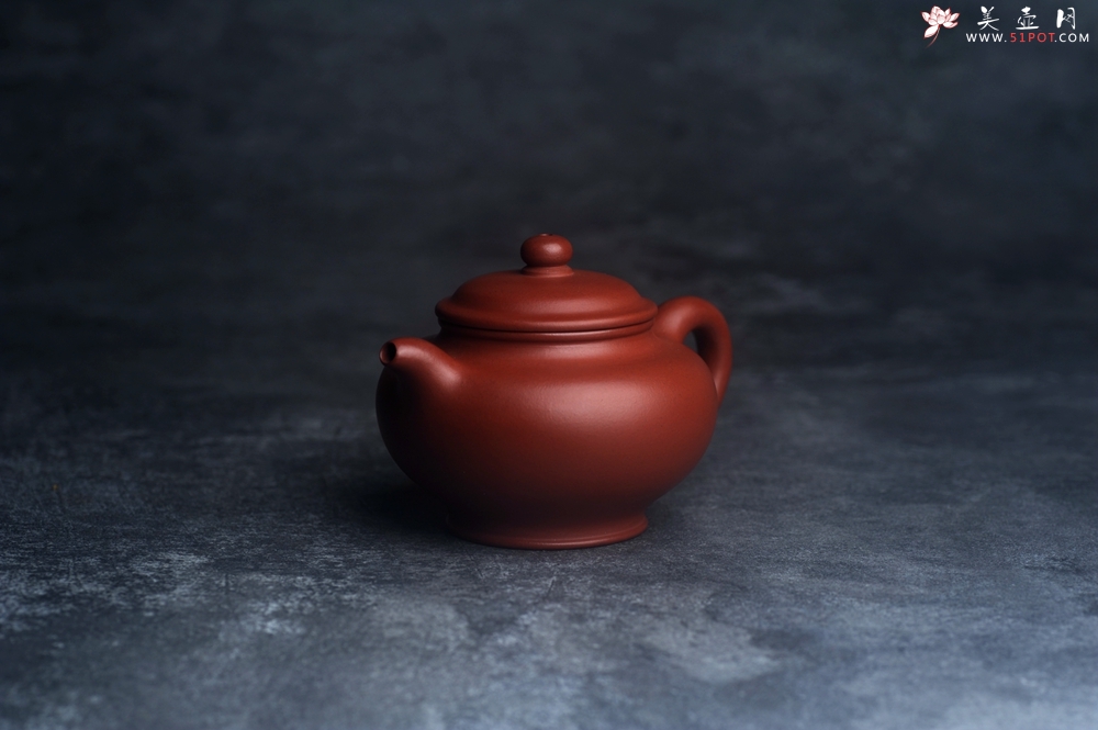 紫砂壶图片：美壶特惠 红泥大亨掇只 茶人醉爱 - 美壶网