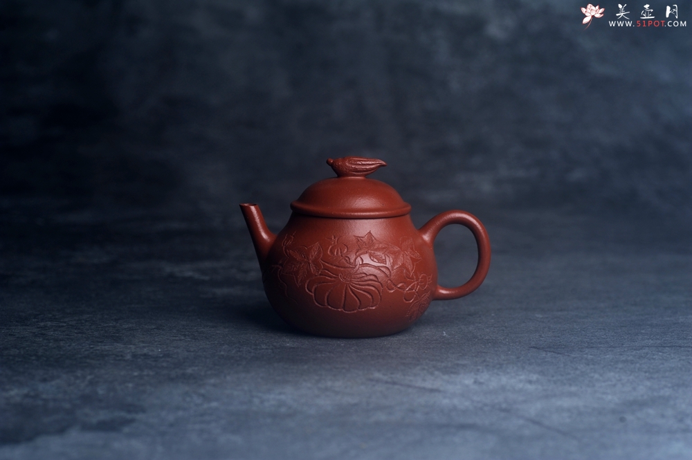 紫砂壶图片：美壶特惠 手工手制紫砂壶特好老朱泥小美壶 茶壶 茶具 单壶 - 美壶网