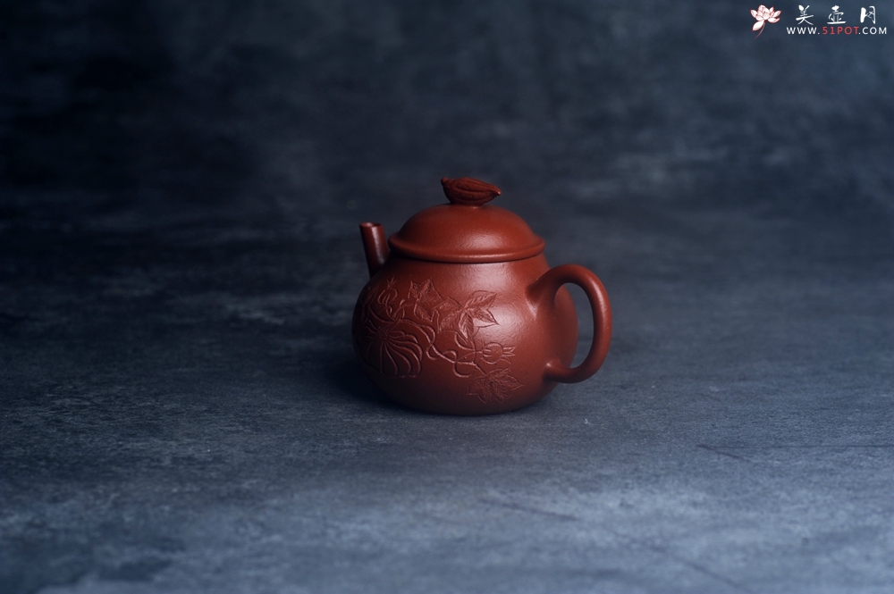 紫砂壶图片：美壶特惠 手工手制紫砂壶特好老朱泥小美壶 茶壶 茶具 单壶 - 美壶网