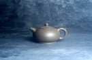 紫砂壶图片:美壶特惠 特好老青灰段泥如意圆珠壶 茶人醉爱 - 宜兴紫砂壶网