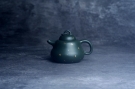 紫砂壶图片:美壶特惠 特好墨绿泥福禄葫芦壶 茶人醉爱 - 宜兴紫砂壶网