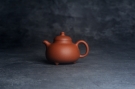 紫砂壶图片:美壶特惠 优质红降坡泥乳鼎壶 茶人醉爱 - 宜兴紫砂壶网