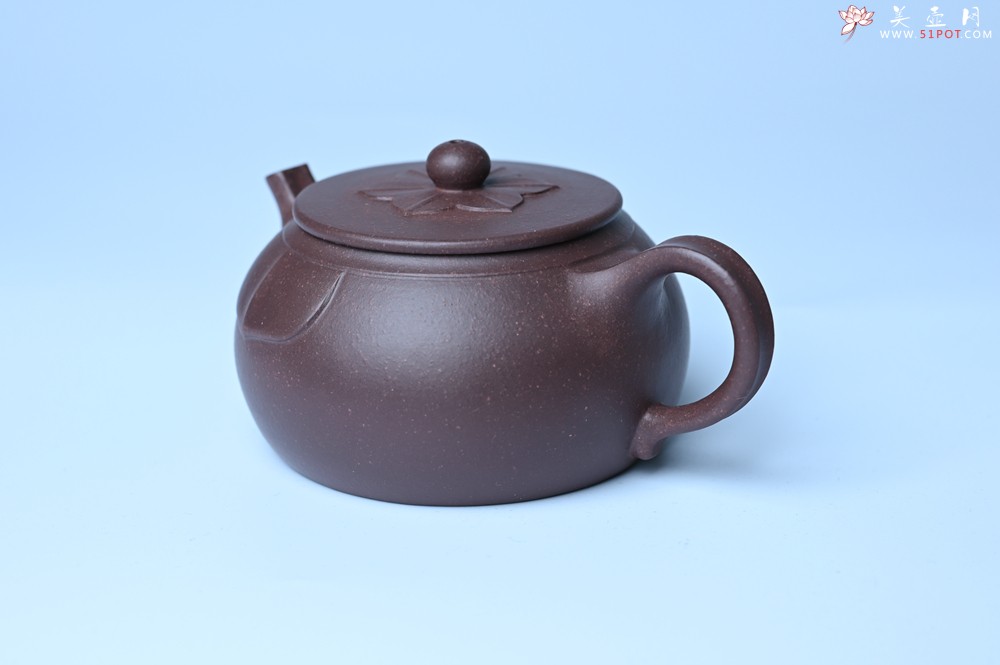 紫砂壶图片：美壶特惠 优质老紫泥般若小美壶 茶人醉爱 - 宜兴紫砂壶网