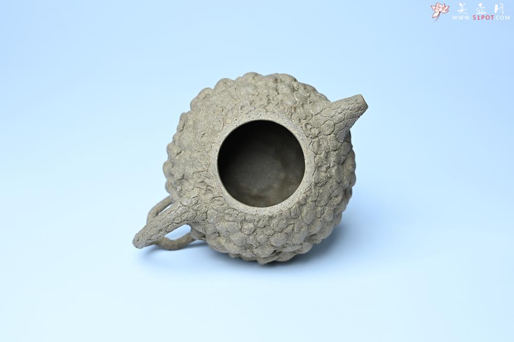 紫砂壶图片：美壶特惠 全手工老青段供春壶 肌理有老树瘿的感觉 灰常赞 - 宜兴紫砂壶网