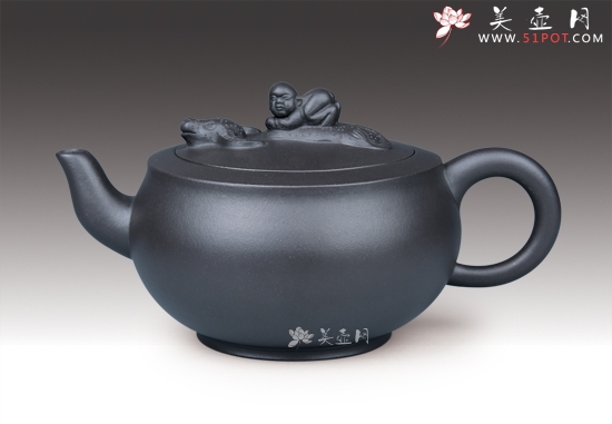 恽建军紫砂壶作品 牧童戏水 简介