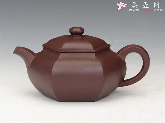 紫砂壶图片：大彬六方 - 宜兴紫砂壶网