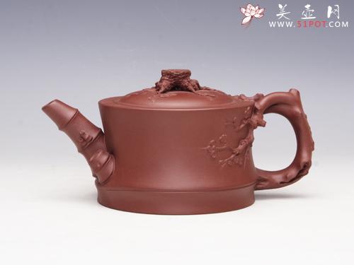 紫砂壶图片： 三君子壶（周鹏甲... - 宜兴紫砂壶网