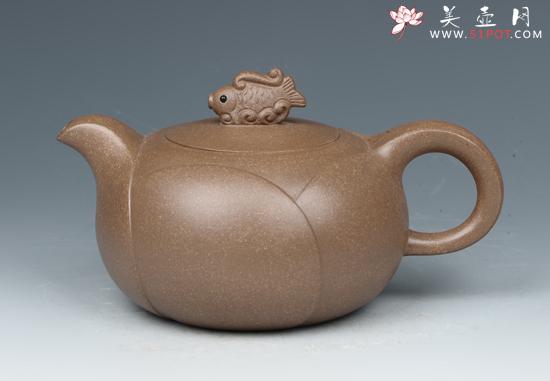 紫砂壶图片：渔趣 - 宜兴紫砂壶网