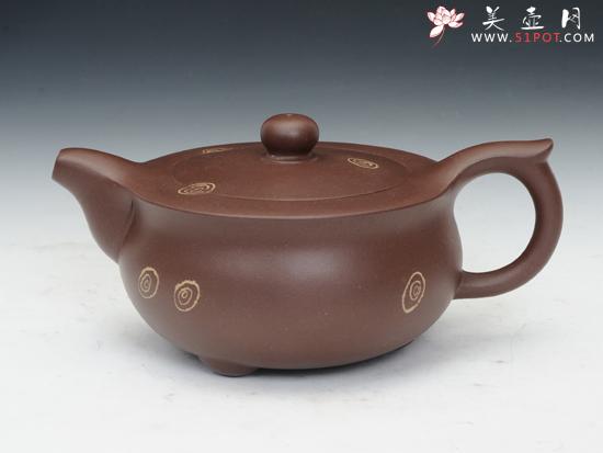 紫砂壶图片：曲壶 - 宜兴紫砂壶网