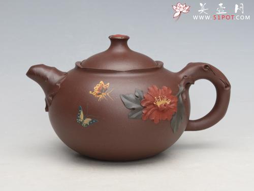 紫砂壶图片：国色天香 - 宜兴紫砂壶网