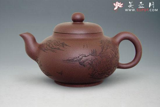 紫砂壶图片：涌泉 - 宜兴紫砂壶网