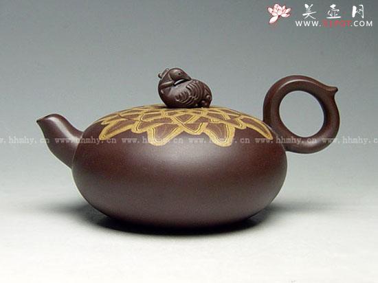紫砂壶图片：神鸟 - 宜兴紫砂壶网