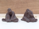 紫砂壶图片：趣味罗汉系列作者：高级工艺师吴克强 - 宜兴紫砂壶网