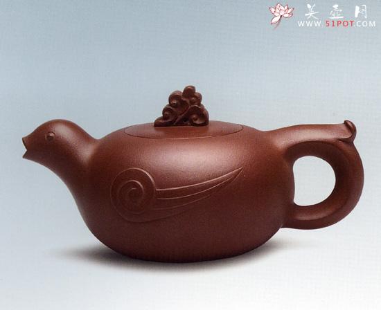 紫砂壶图片：和平归来壶 - 宜兴紫砂壶网