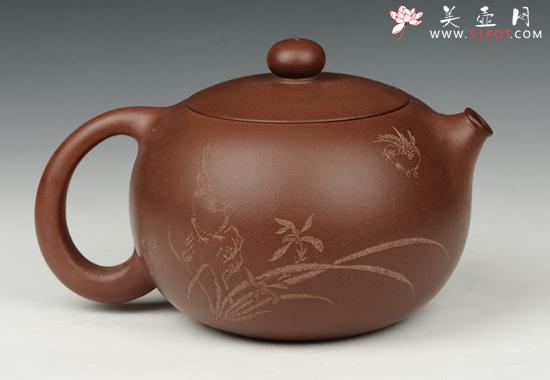 紫砂壶图片：大倒把西施 - 宜兴紫砂壶网