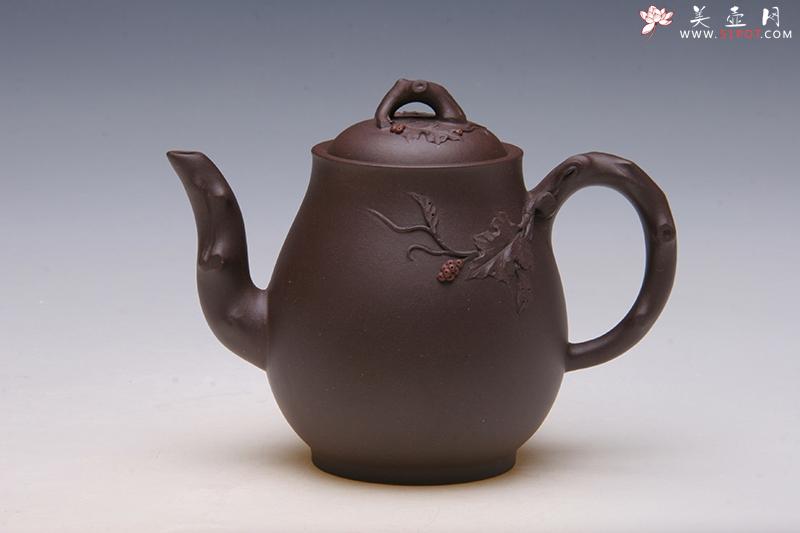 紫砂壶图片：葡香满园 - 宜兴紫砂壶网
