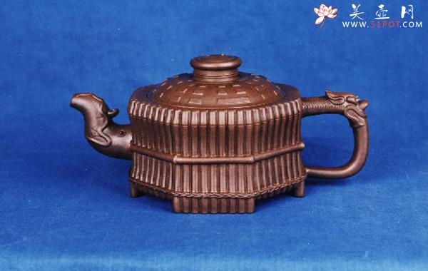 紫砂壶图片：八面玲珑 - 宜兴紫砂壶网