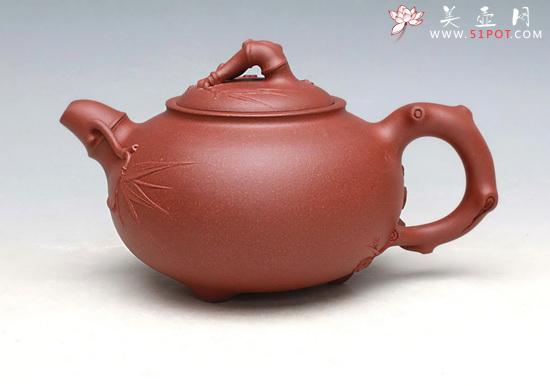 紫砂壶图片：梅竹君子 - 宜兴紫砂壶网