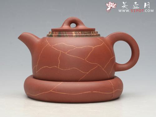 紫砂壶图片：高升 容量：300CC - 宜兴紫砂壶网