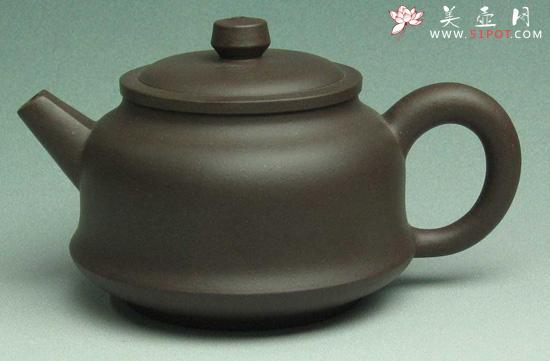 紫砂壶图片：盘钟 - 宜兴紫砂壶网