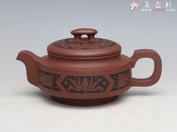 紫砂壶图片：富贵壶 - 宜兴紫砂壶网