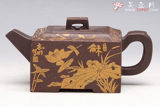 紫砂壶图片：吉方 - 宜兴紫砂壶网