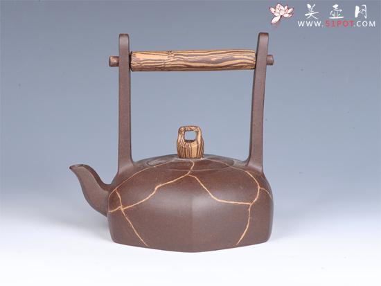 紫砂壶图片：- 古井绞泥 - - 宜兴紫砂壶网