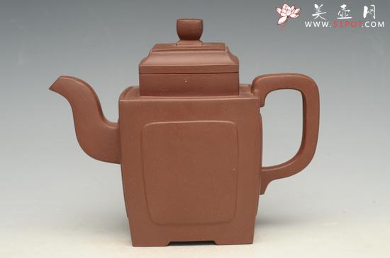 紫砂壶图片：四方夺魁 - 宜兴紫砂壶网