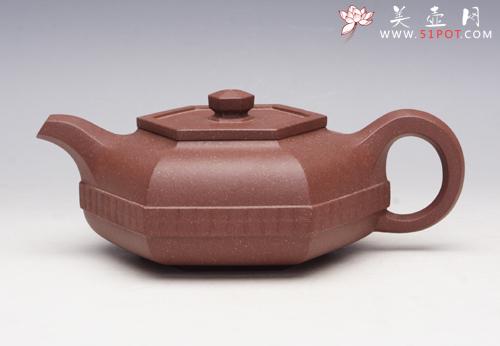 紫砂壶图片：吉祥六方 - 宜兴紫砂壶网